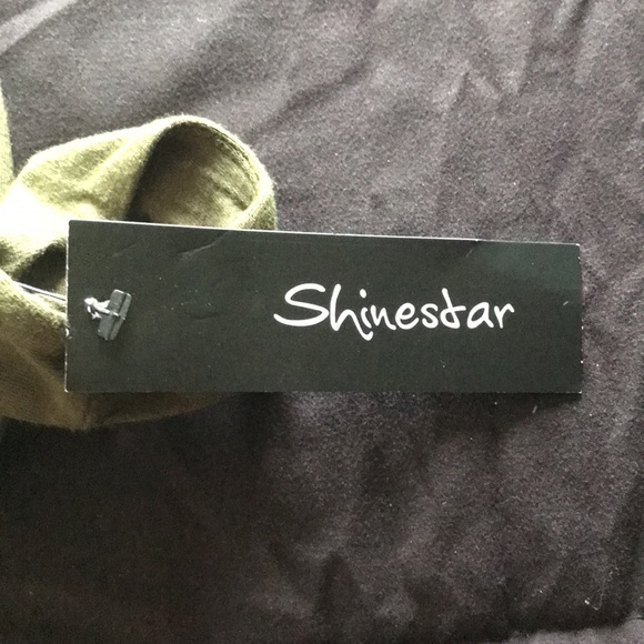 Shinestar solid olive green midi dress brand new with tags in Medium - Picture 5 of 6